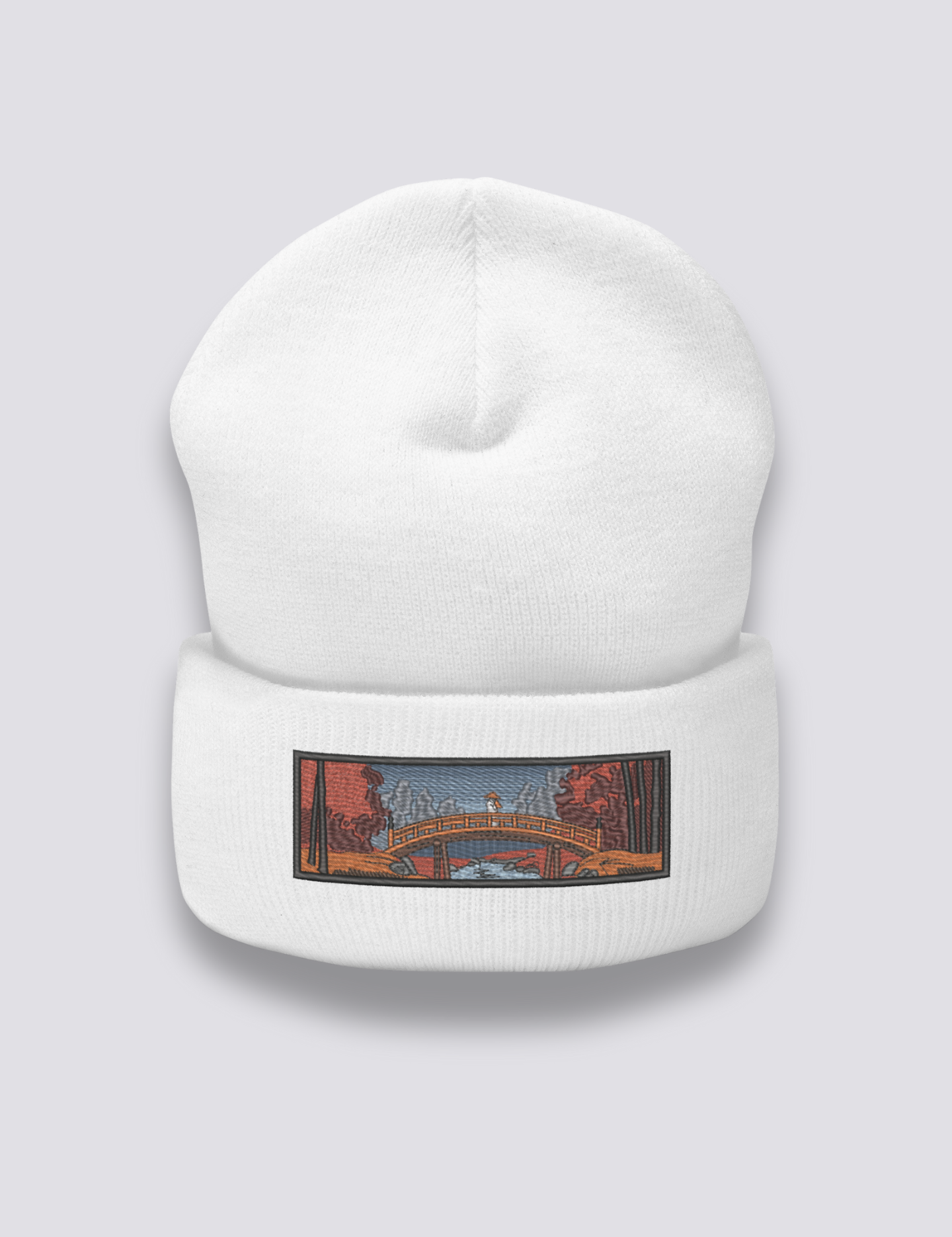 Bonnet Brodée Ukiyo-e