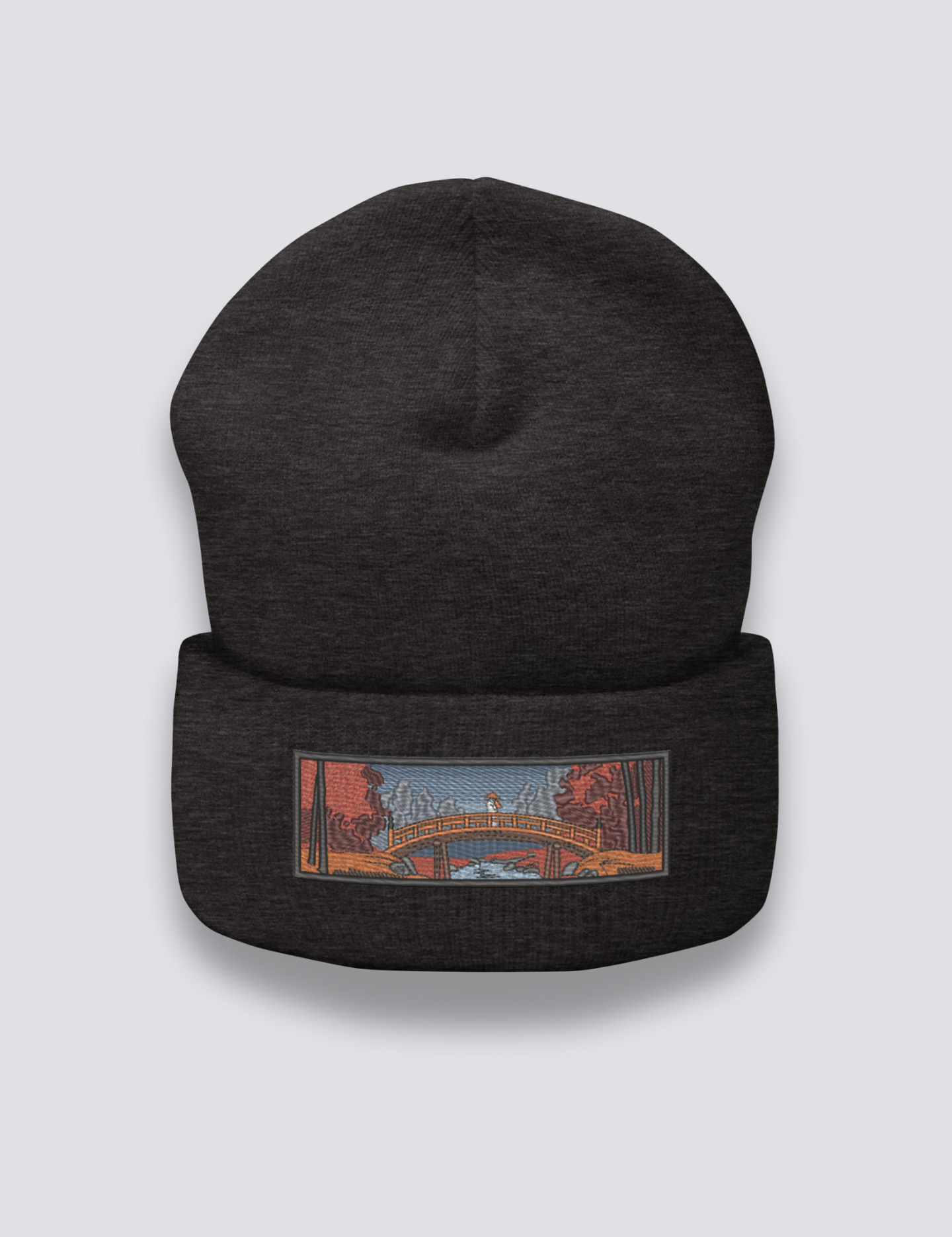 Bonnet Brodée Ukiyo-e