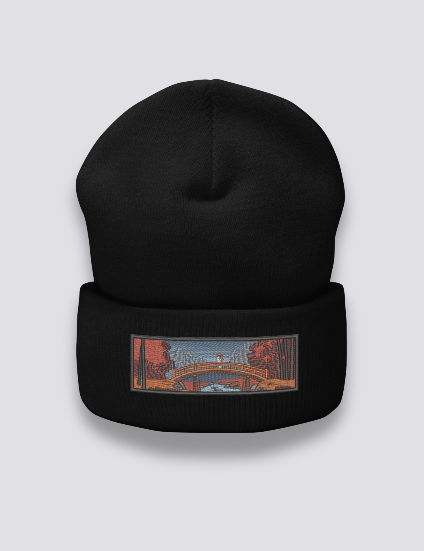 Bonnet Brodée Ukiyo-e