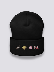Bonnet Motifs Japonais