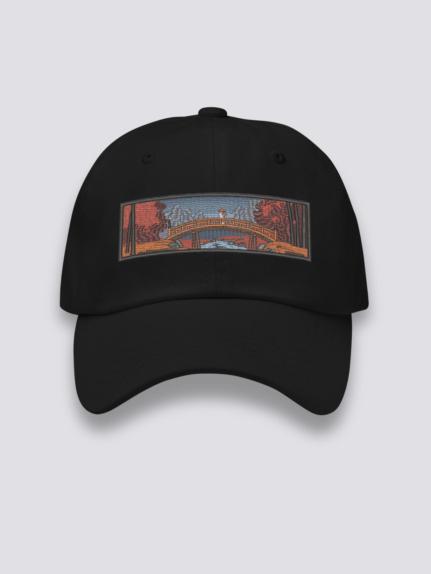 Casquette Brodée Ukiyo-e