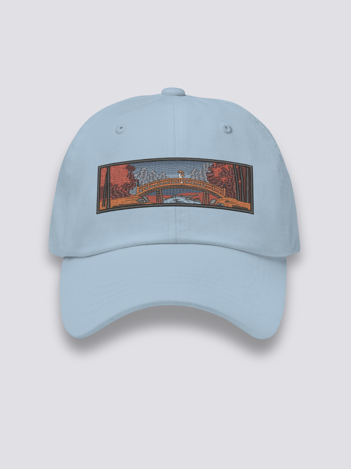 Casquette Brodée Ukiyo-e