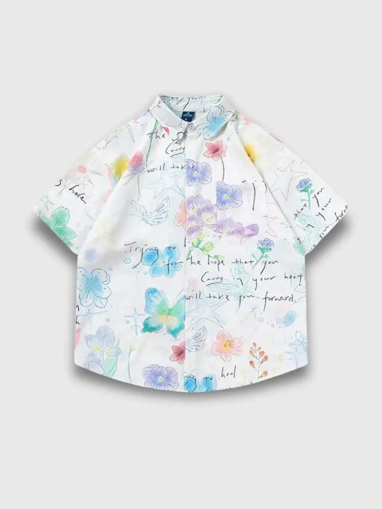 Chemise Papillon Japanstreet