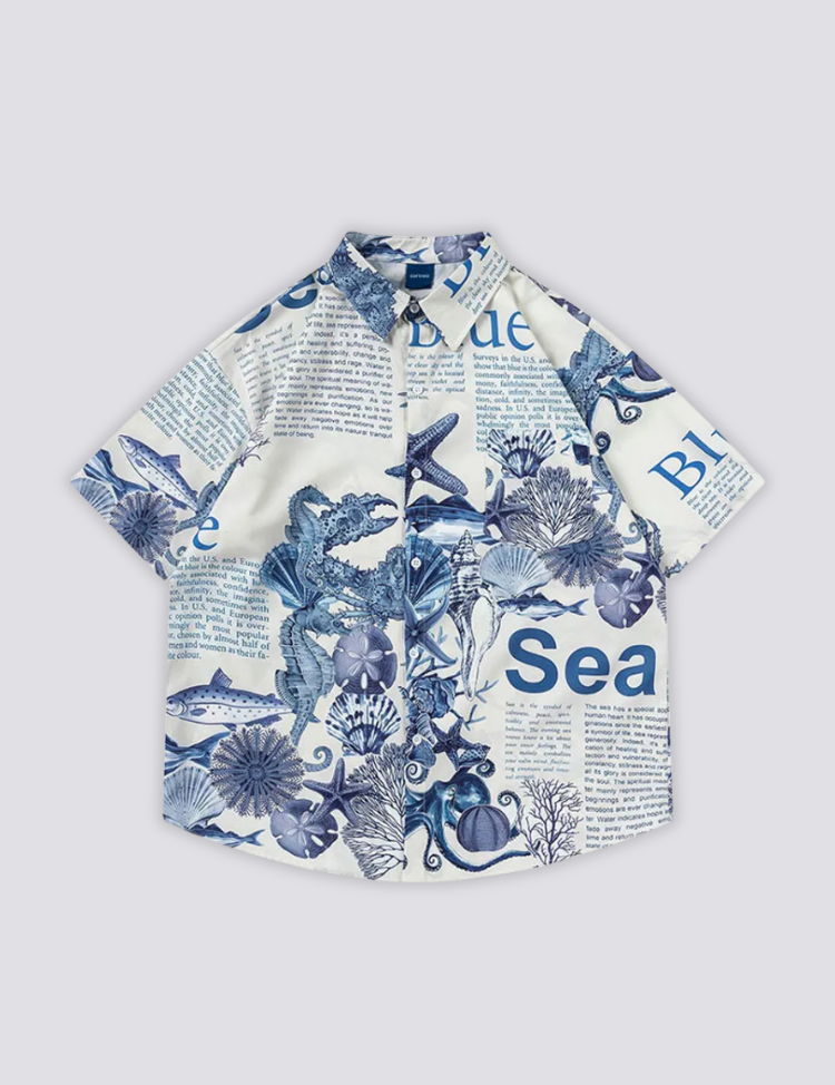 Chemise Imprimé Marin