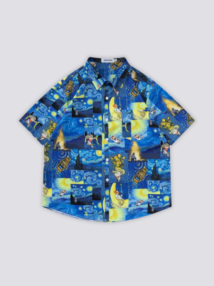 Chemise Nuit étoilé
