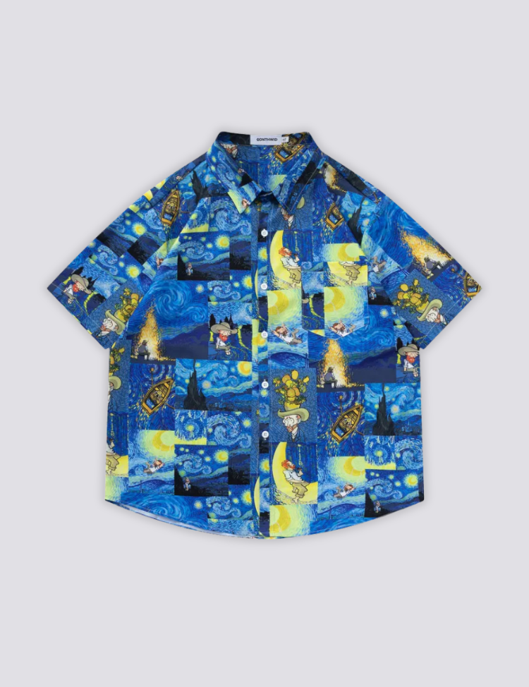 Chemise Nuit étoilé