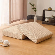Coussin japonais carré en tatami 'Mokiro' Japanstreet