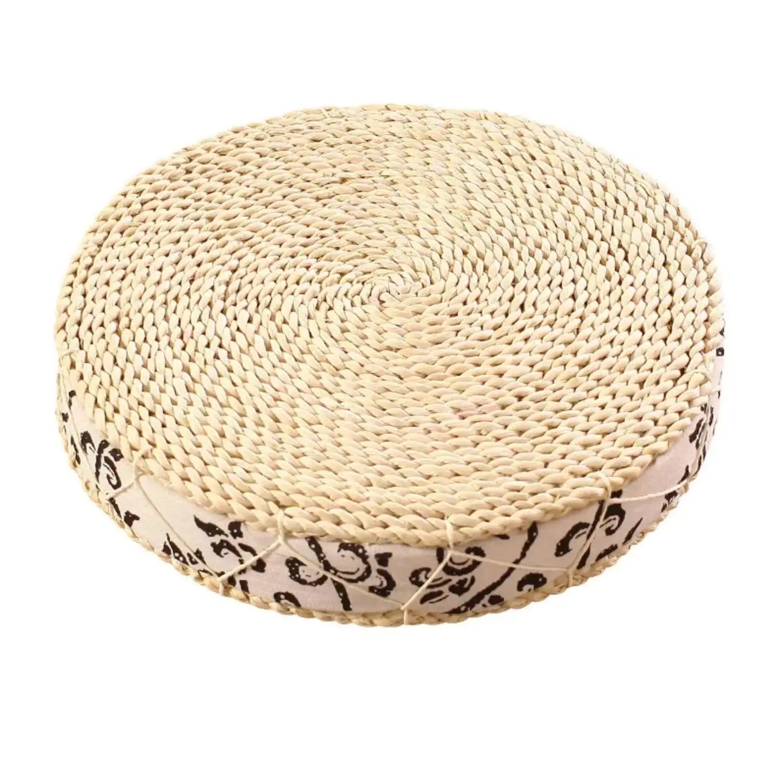 Coussin japonais de sol en paille 'Anjo' Japanstreet