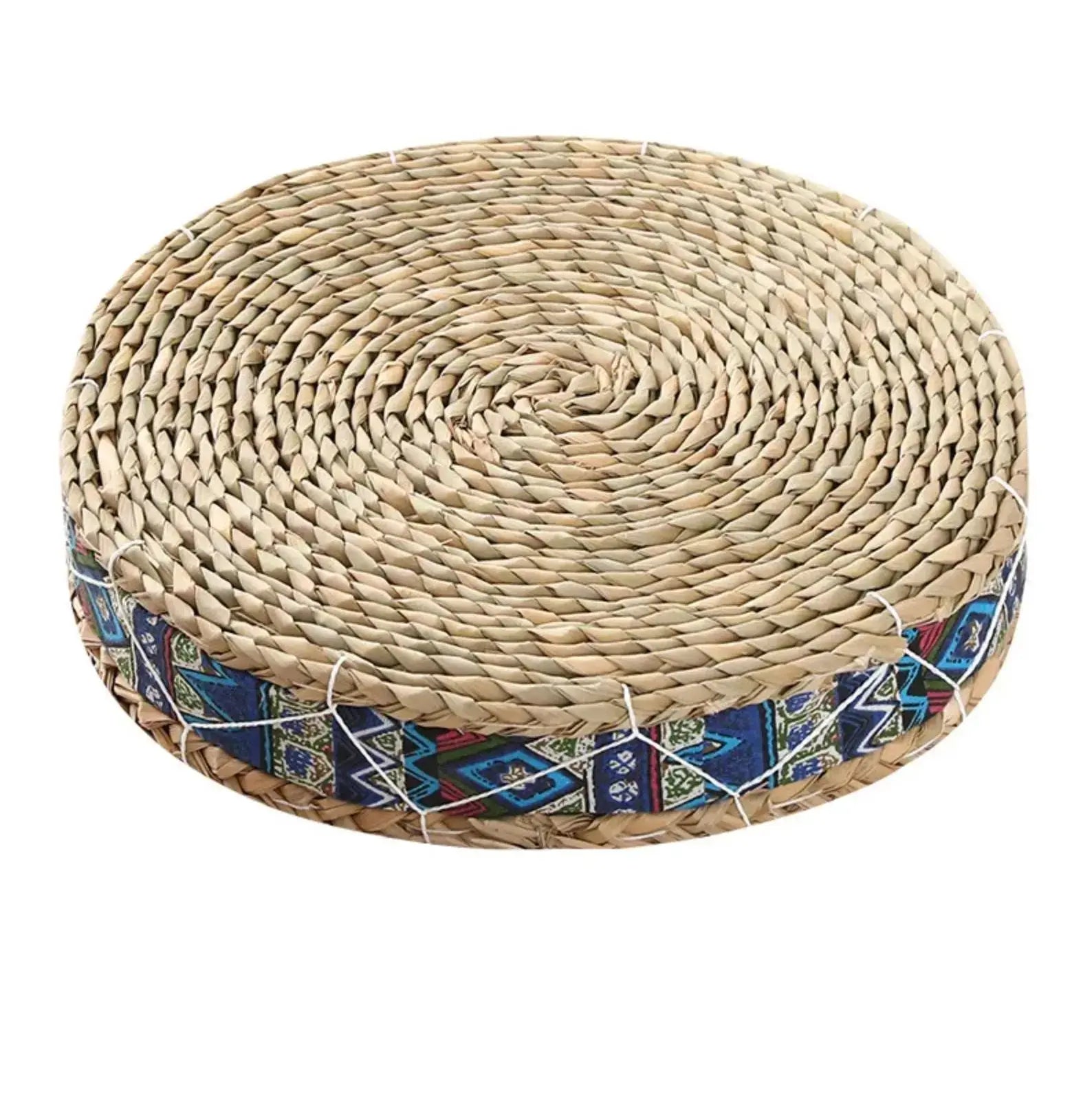 Coussin japonais de sol en paille 'Anjo' Japanstreet