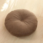 Coussin japonais rond monochrome 'Kadoma' Japanstreet