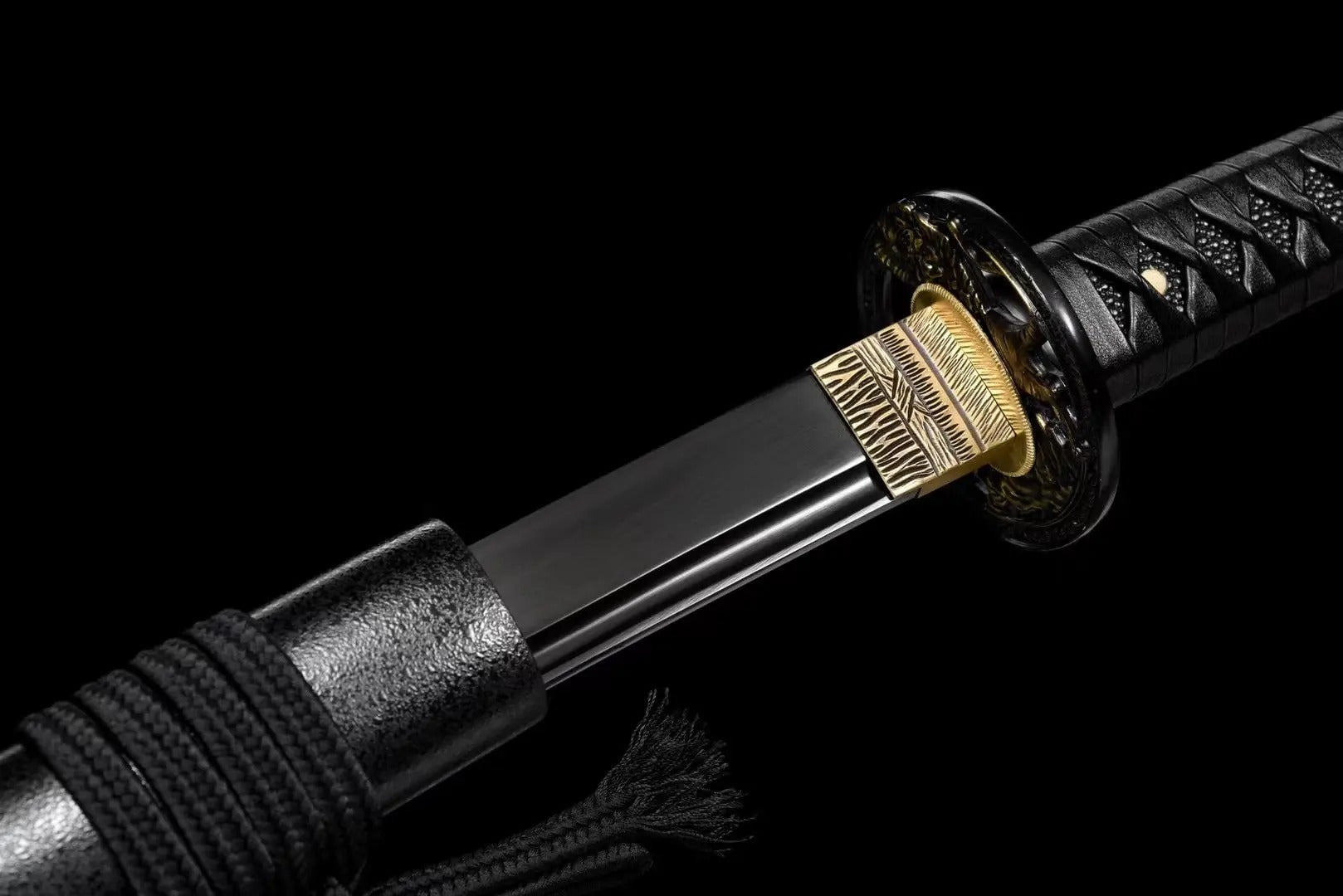 Katana Lame Noire - フルブラック