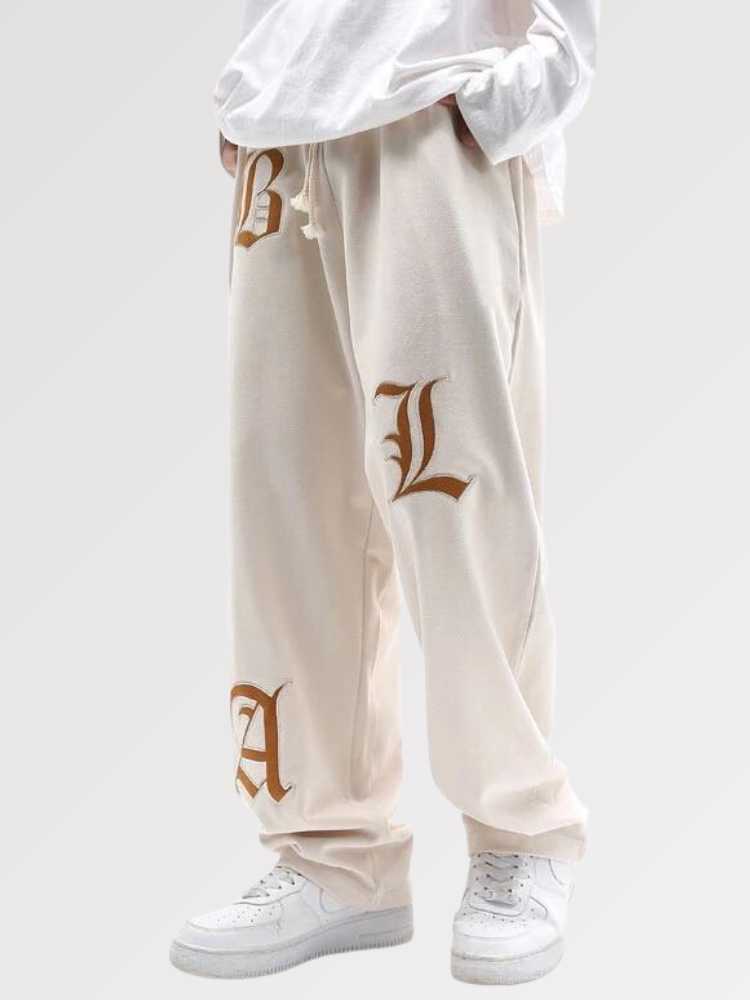 Jean Rétro avec Lettres Brodées