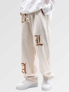 Jean Rétro avec Lettres Brodées 'Wasy'