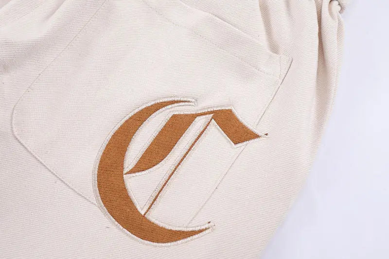 Jean Rétro avec Lettres Brodées 'Wasy'