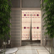Noren Japonais Long au pattern minimaliste