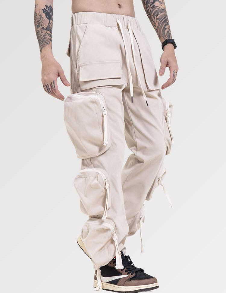 Pantalon Cargo Beige