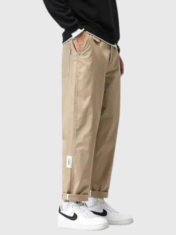 Pantalon Coupe Droite Large 'Waido Kato' Japanstreet