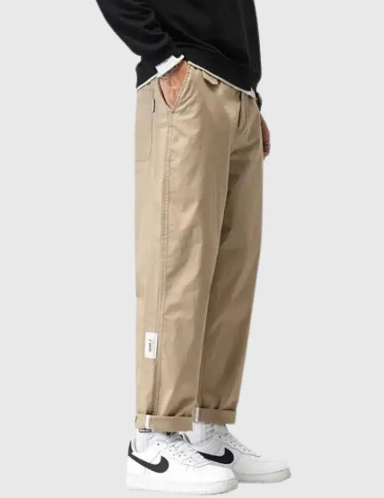 Pantalon Coupe Droite Large 'Waido Kato' Japanstreet