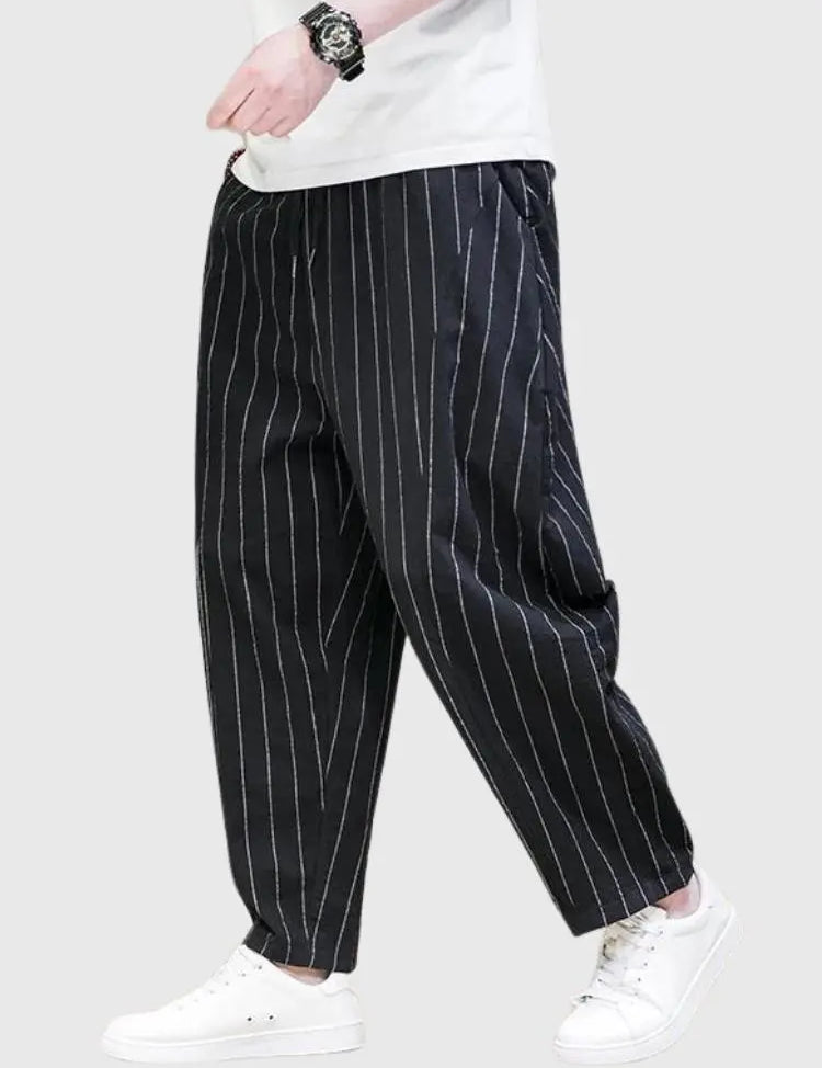 Pantalon Rayure Homme 'Straightin' Japanstreet