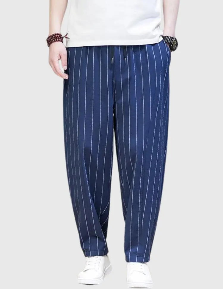 Pantalon Rayure Homme 'Straightin' Japanstreet