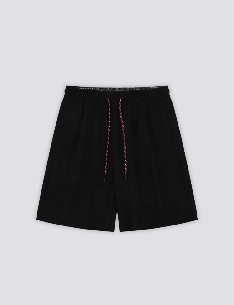 Short Noir en Coton