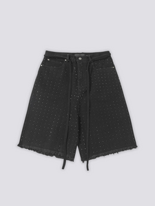 Short en Jean Strass - ストラス