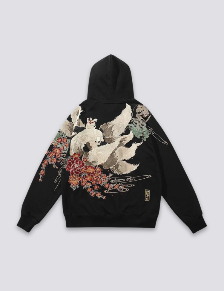 Sweat Japonais Brodé