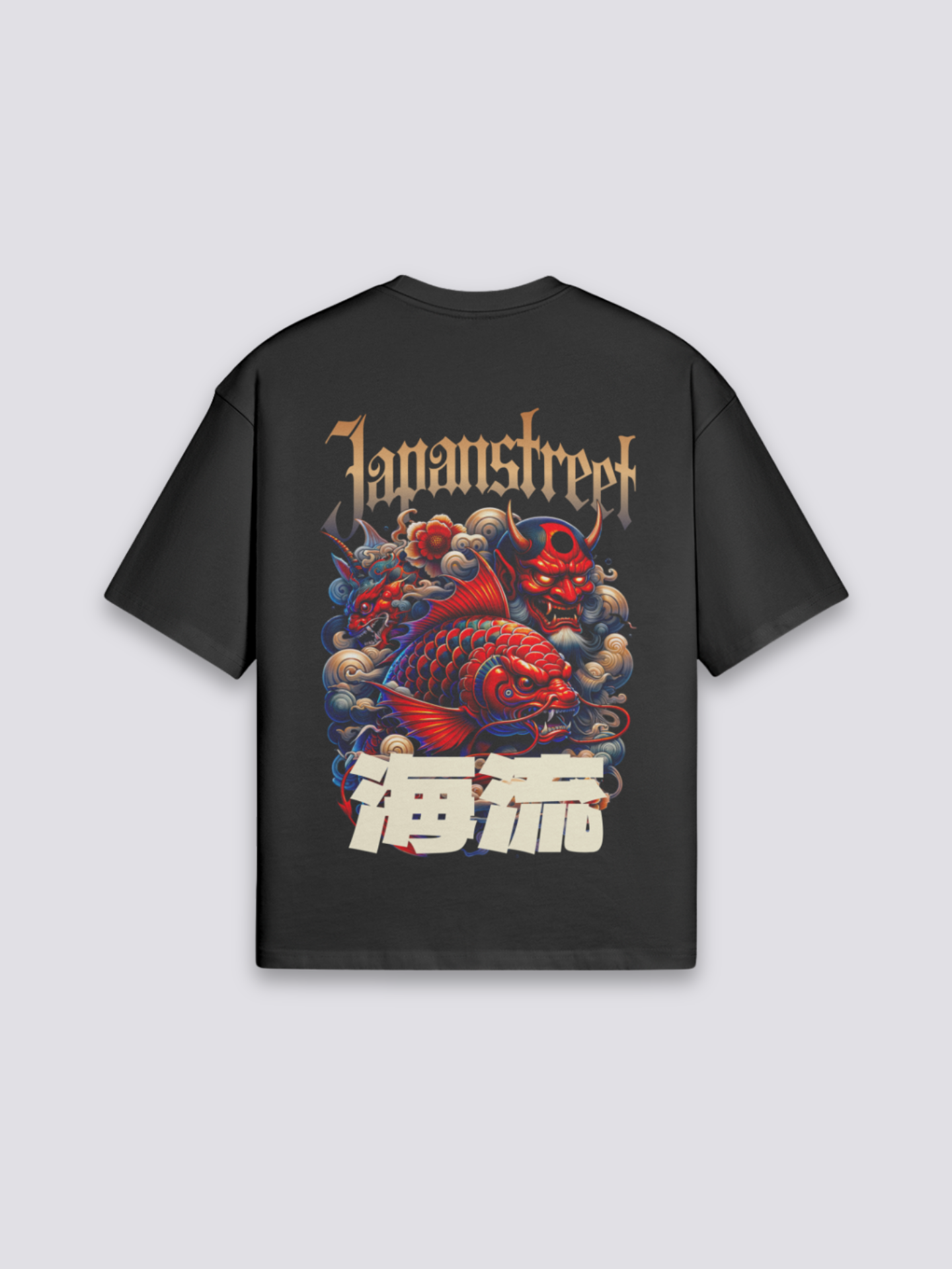 T-Shirt Oversize Japonais