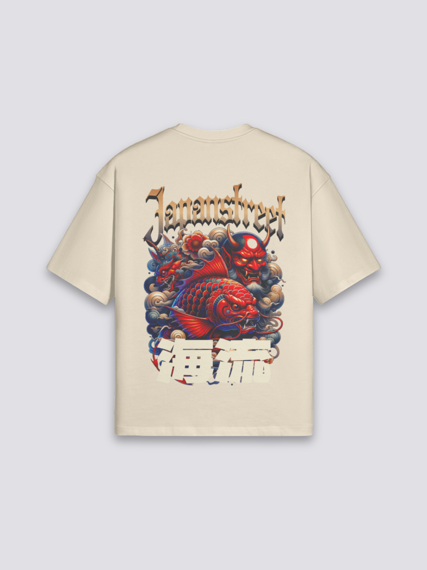 T-Shirt Oversize Japonais