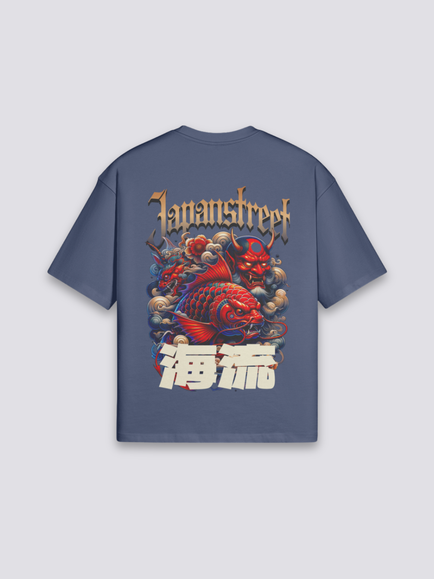 T-Shirt Oversize Japonais