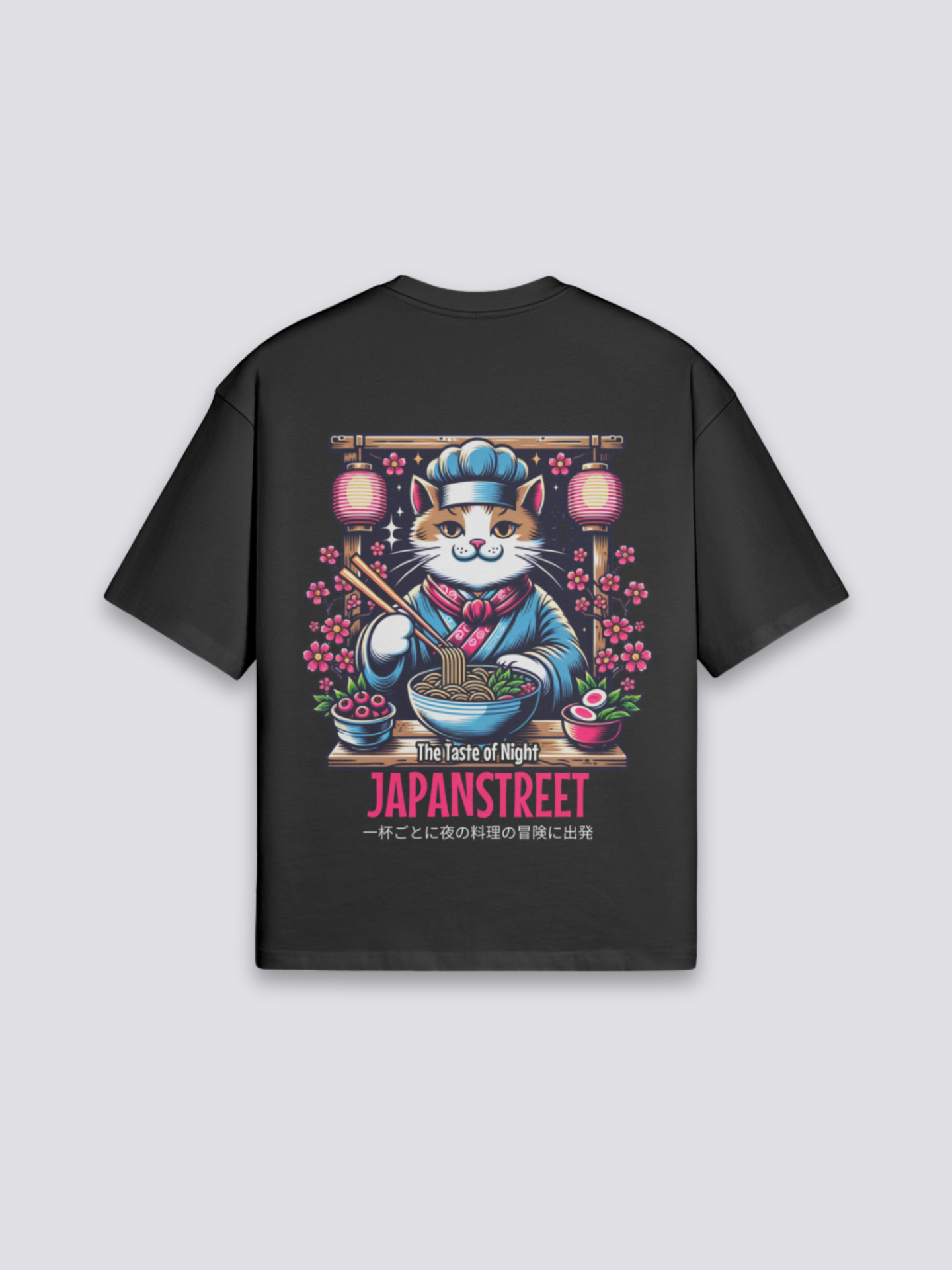 T-Shirt Chat Japonais - ねこ