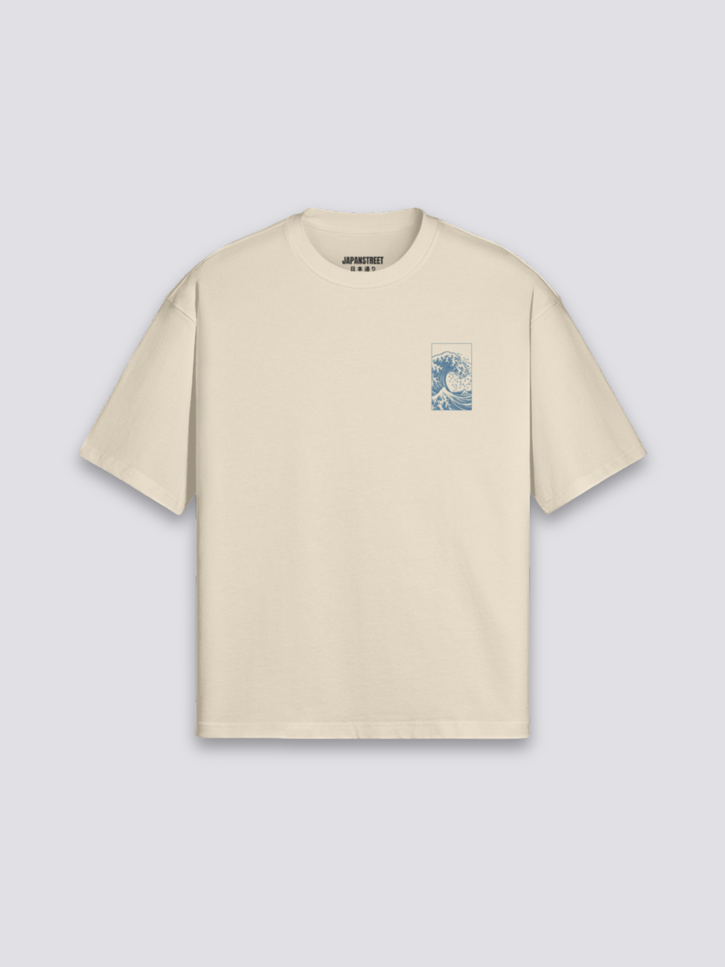 Tee Shirt Vague de Kanagawa - 葛飾 北斎