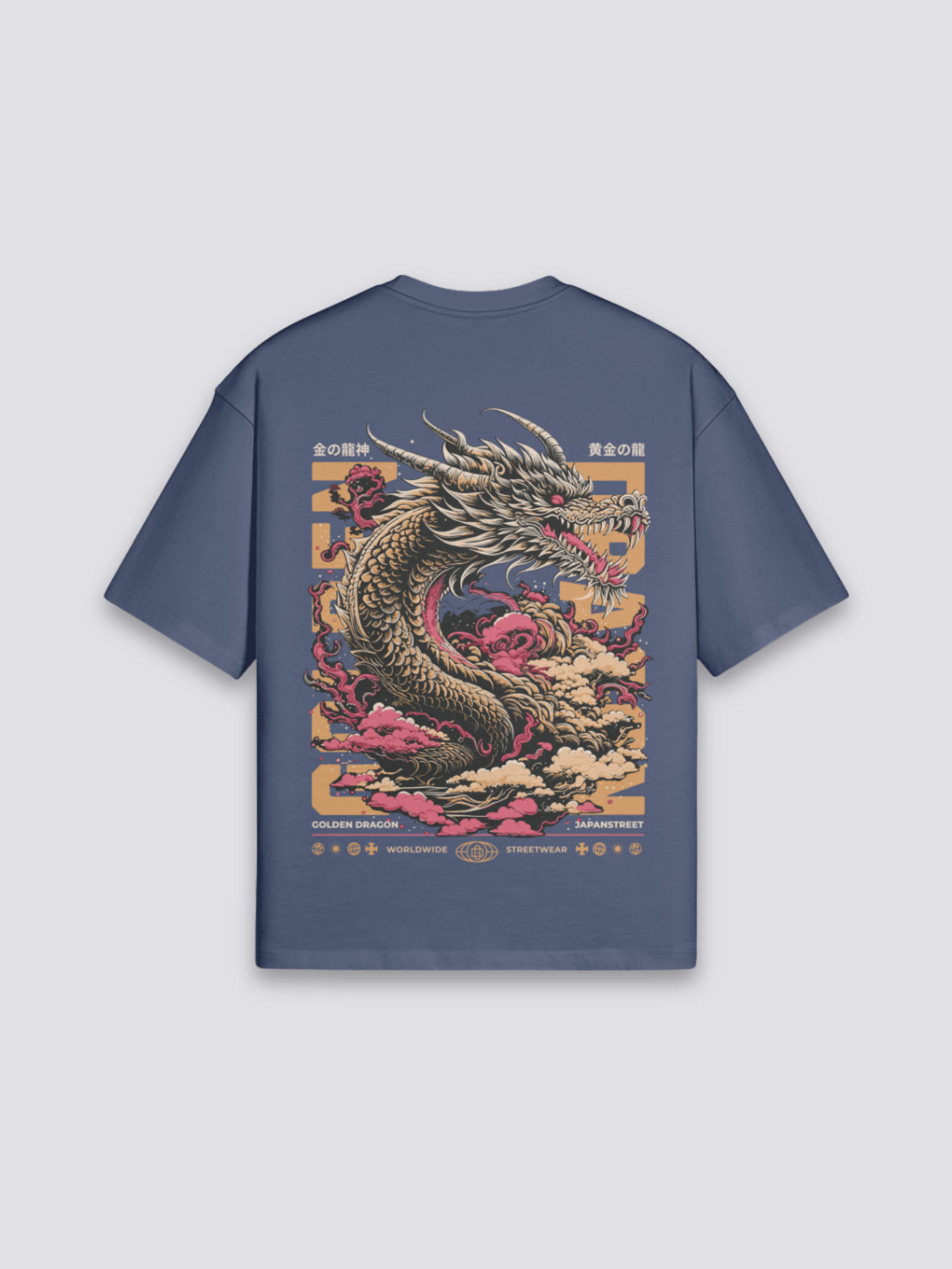 T-Shirt Dragon Japonais - ドラゴン