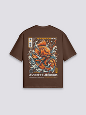 T-Shirt Inscription Japonaise - ランチュウ