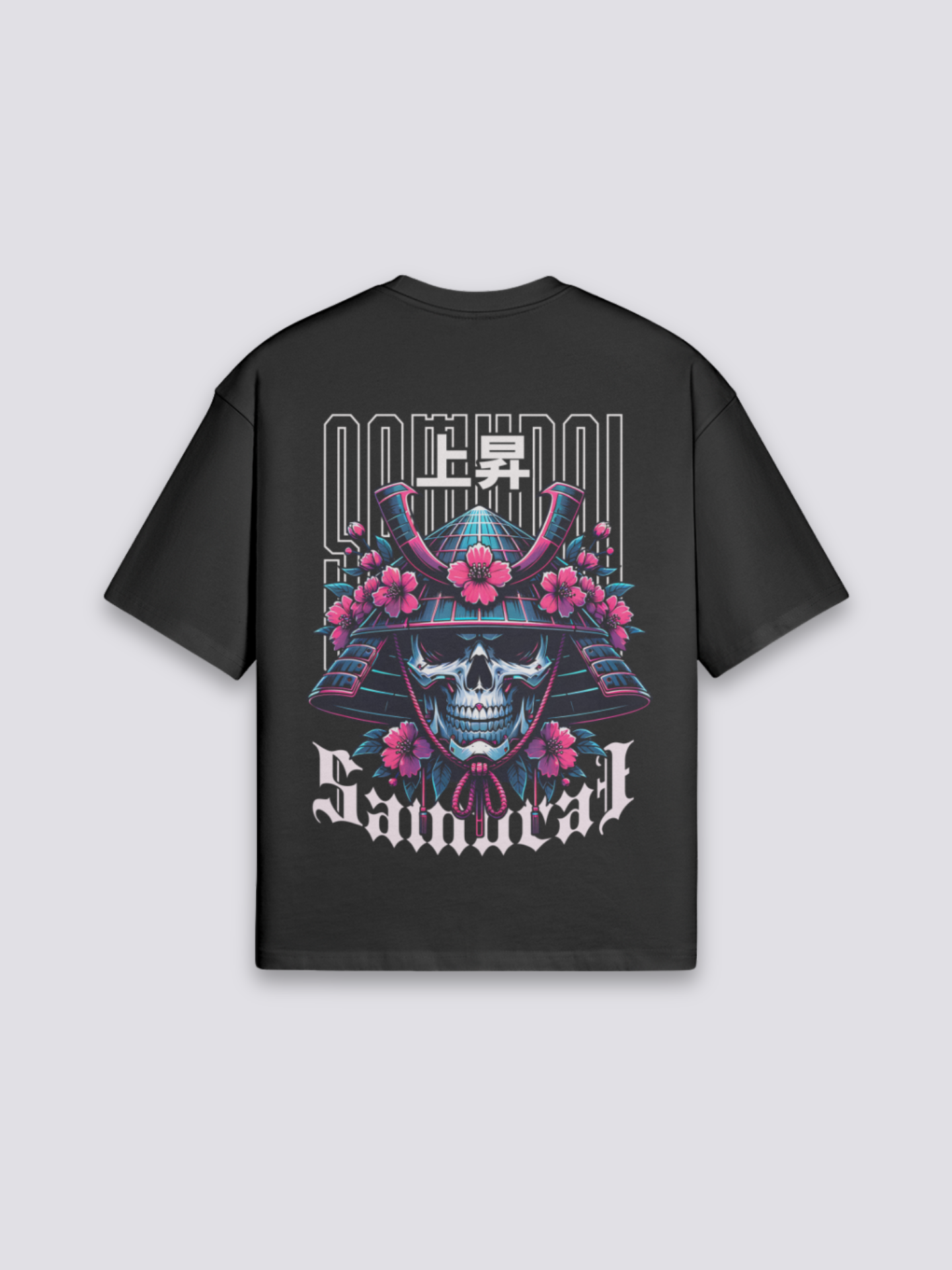 T-Shirt Samurai Cyberpunk - さむらい