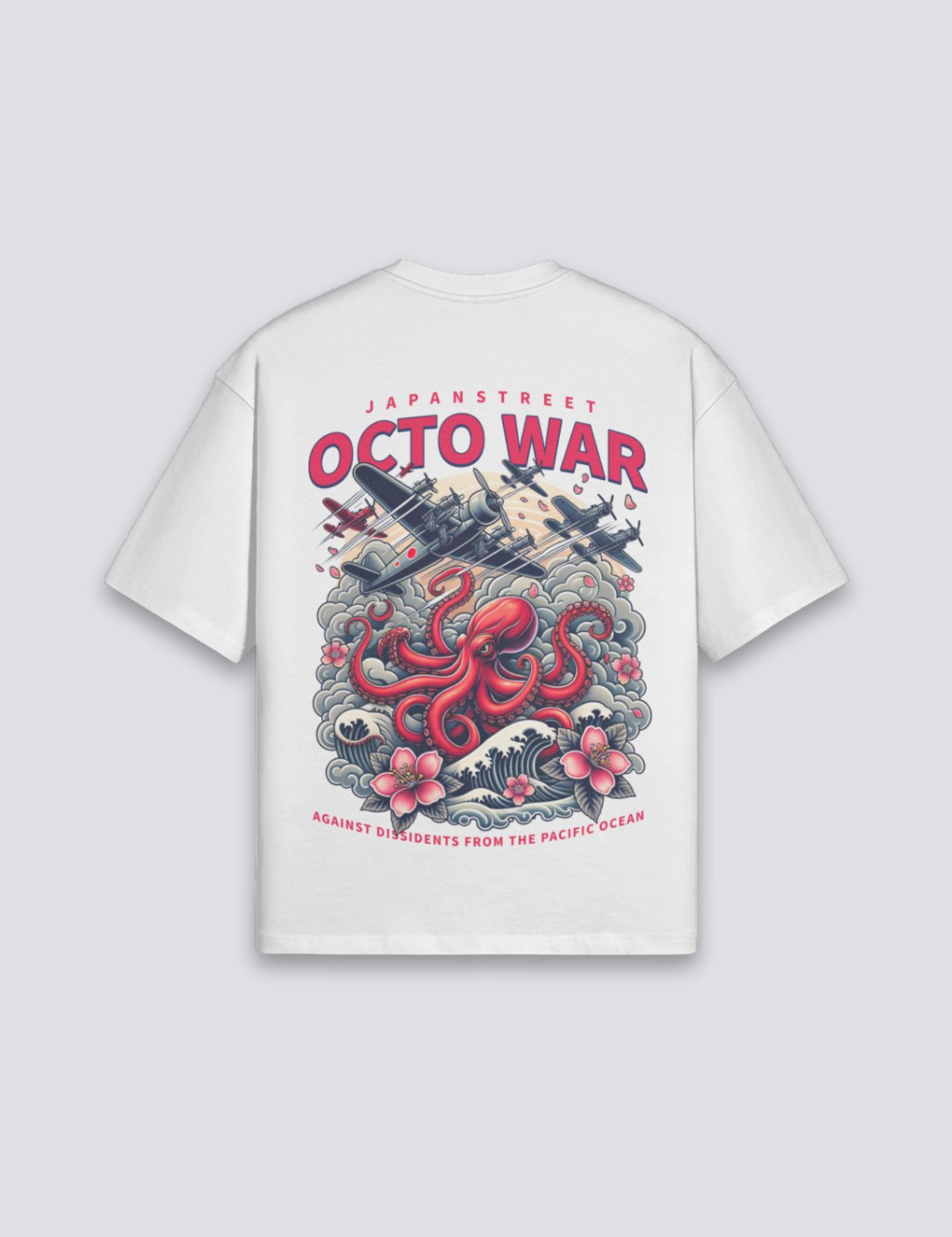 T-Shirt Poulpe Japonais - オクトパス