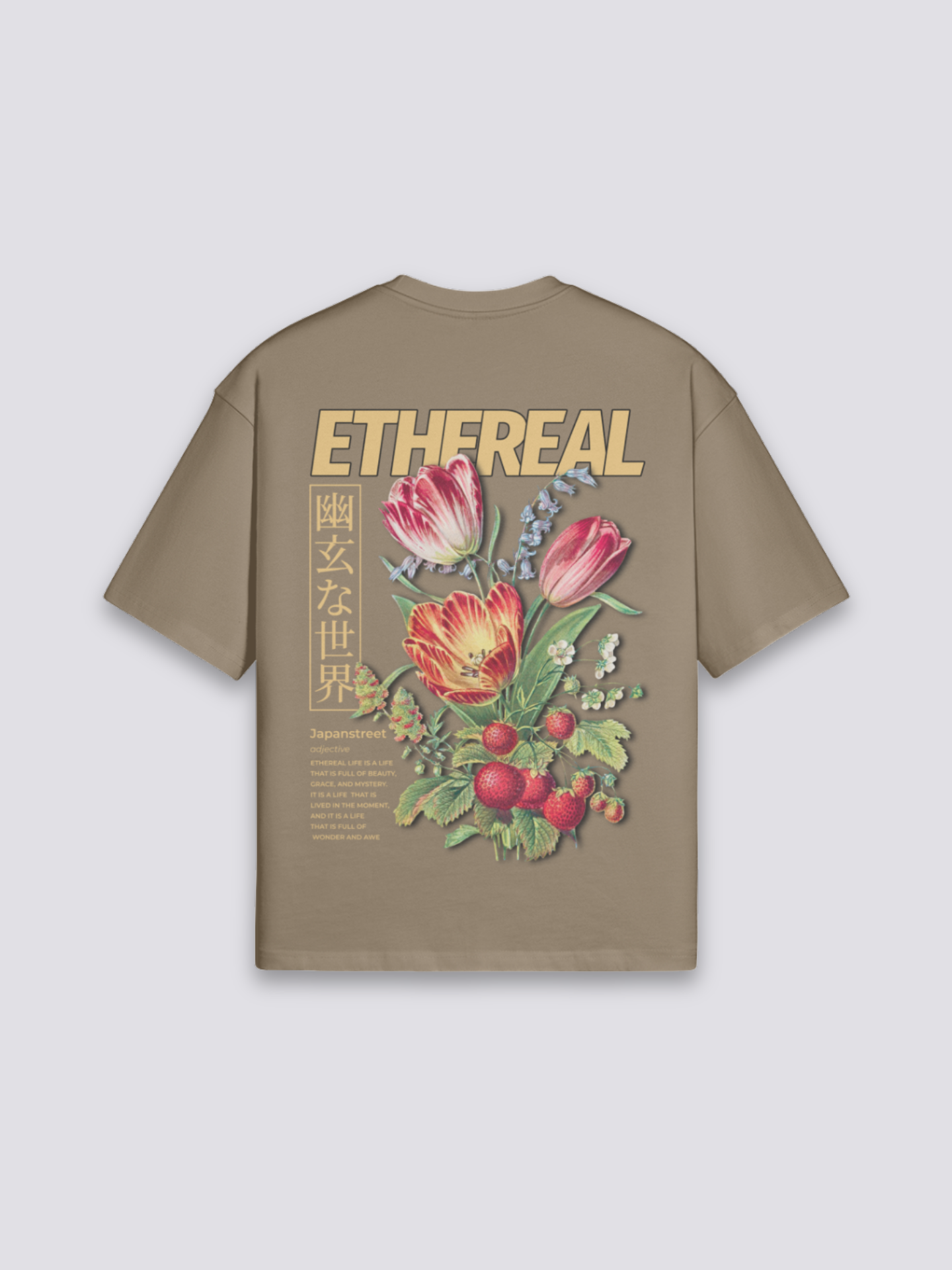 T-Shirt Fleurs Japonaises - フラワーズ