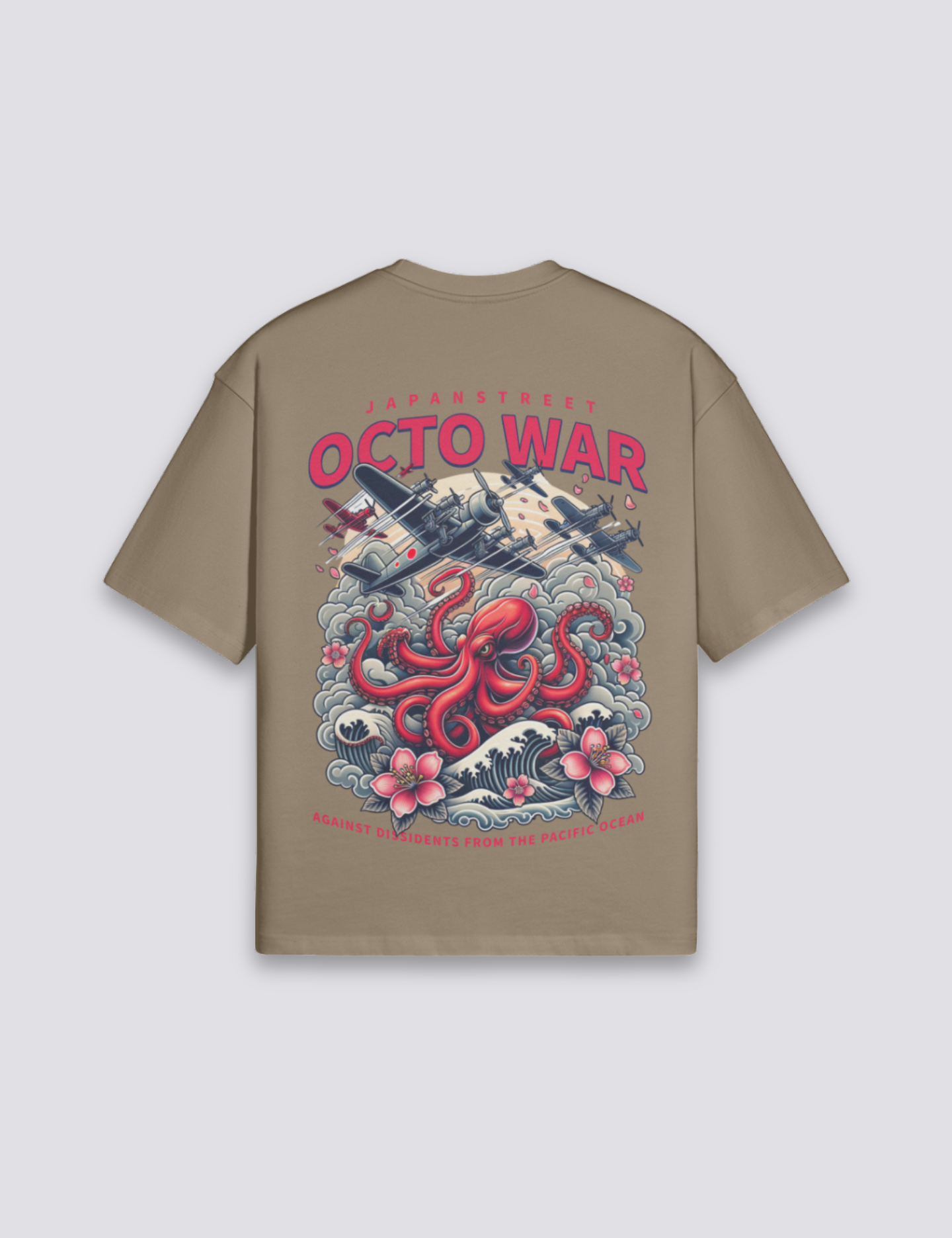 T-Shirt Poulpe Japonais - オクトパス