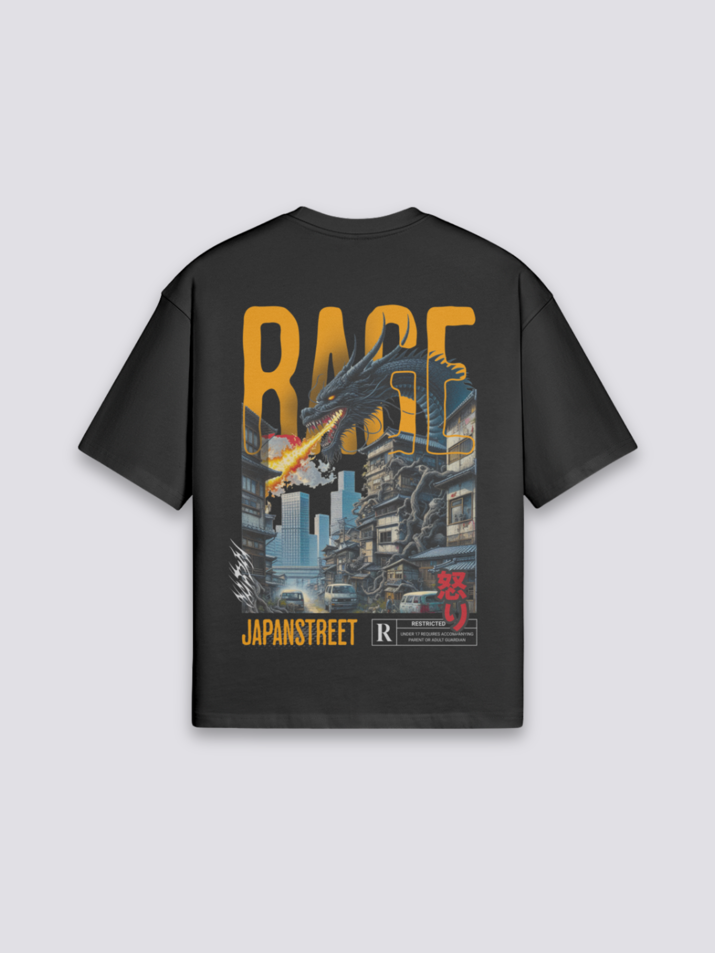 T-shirt Japonais Homme - アタック