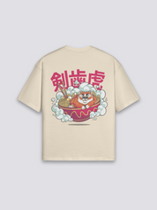 T-Shirt avec Ecriture Japonaise - らーめん