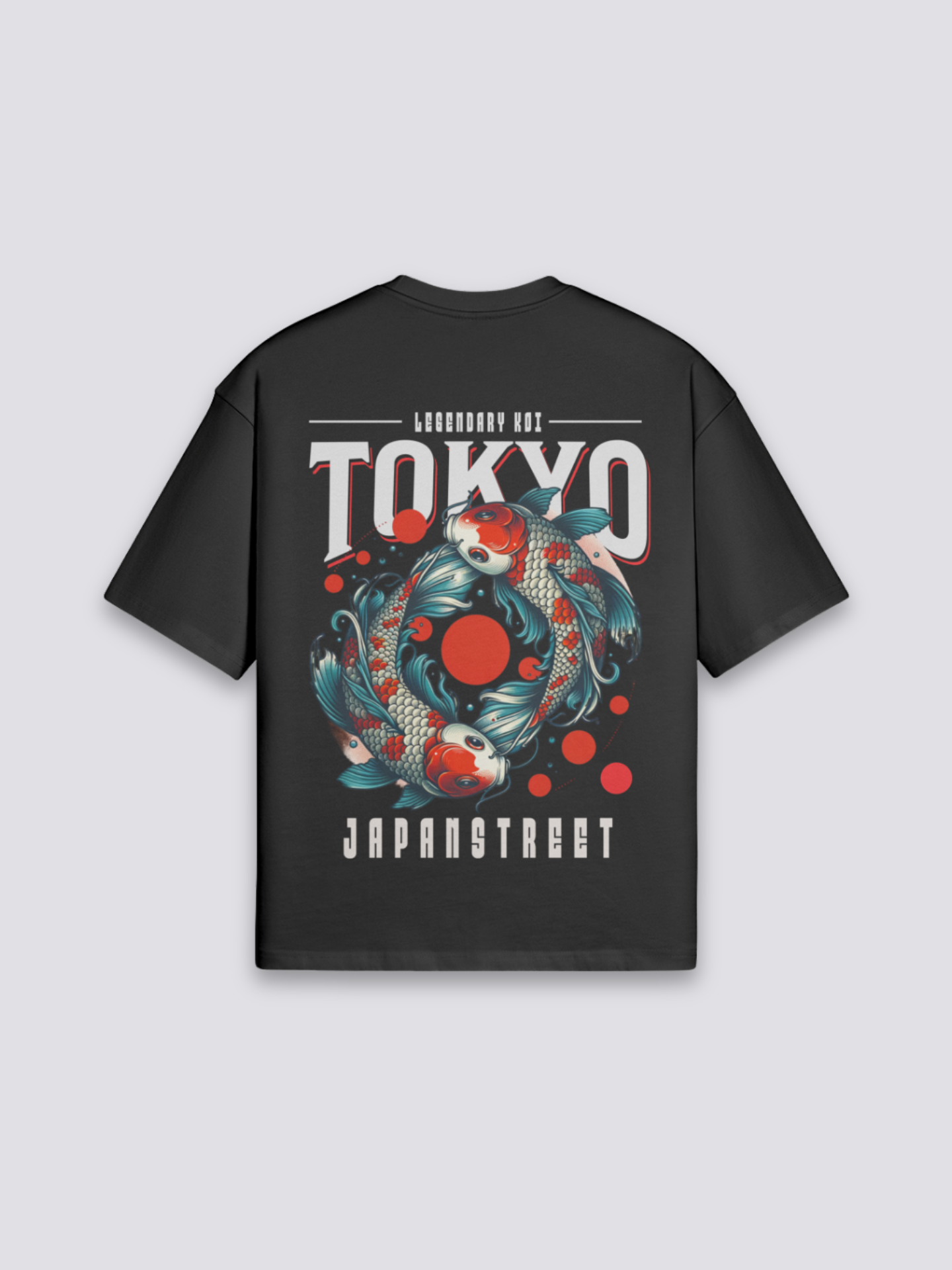 T-Shirt Carpe Koi - フィッシュ