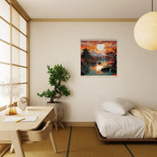 Tableau Paysage Japonais 'Tsuruga'