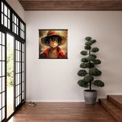 Le tableau japonais Monkey D Luffy