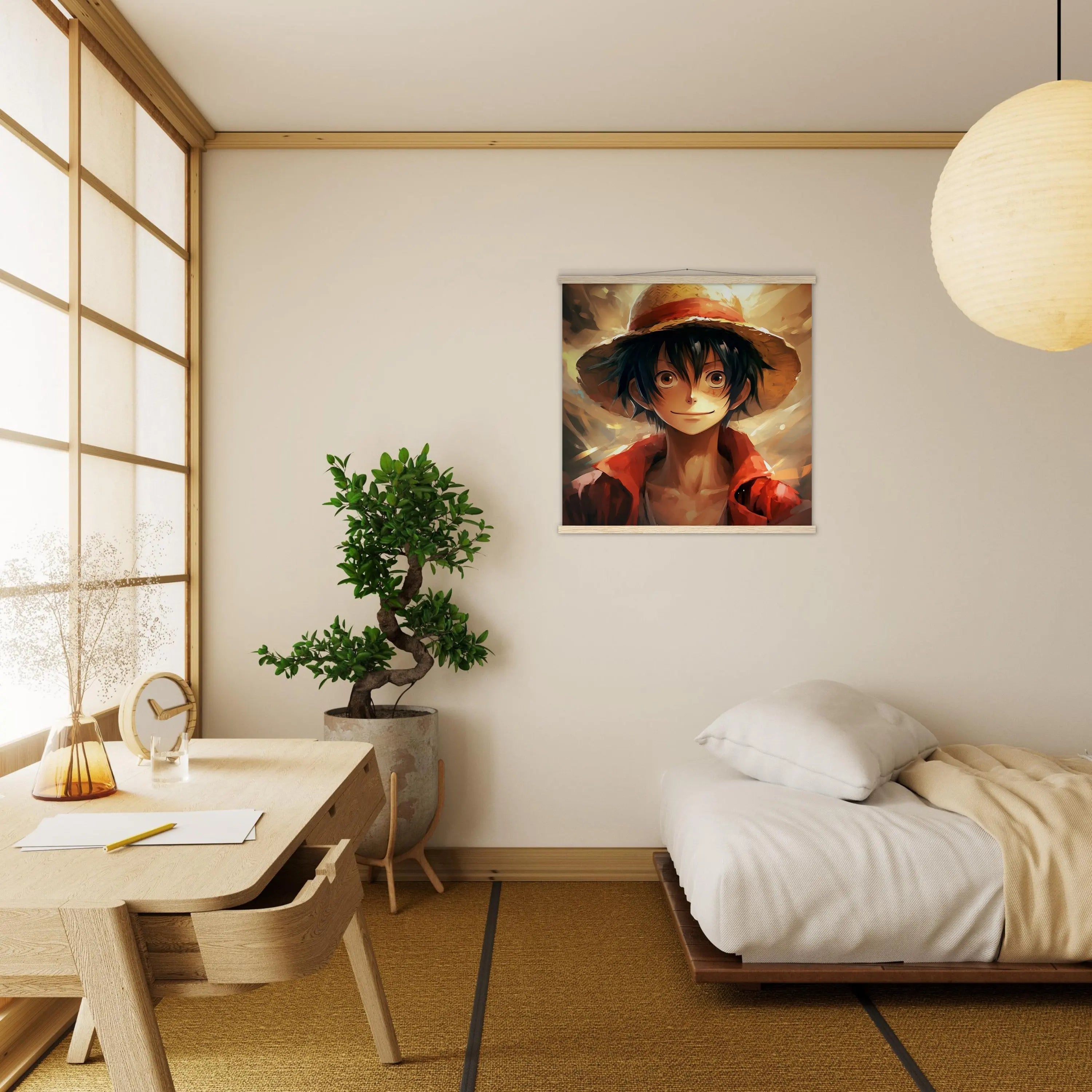 Tableau One Piece Luffy 'Monkey D'