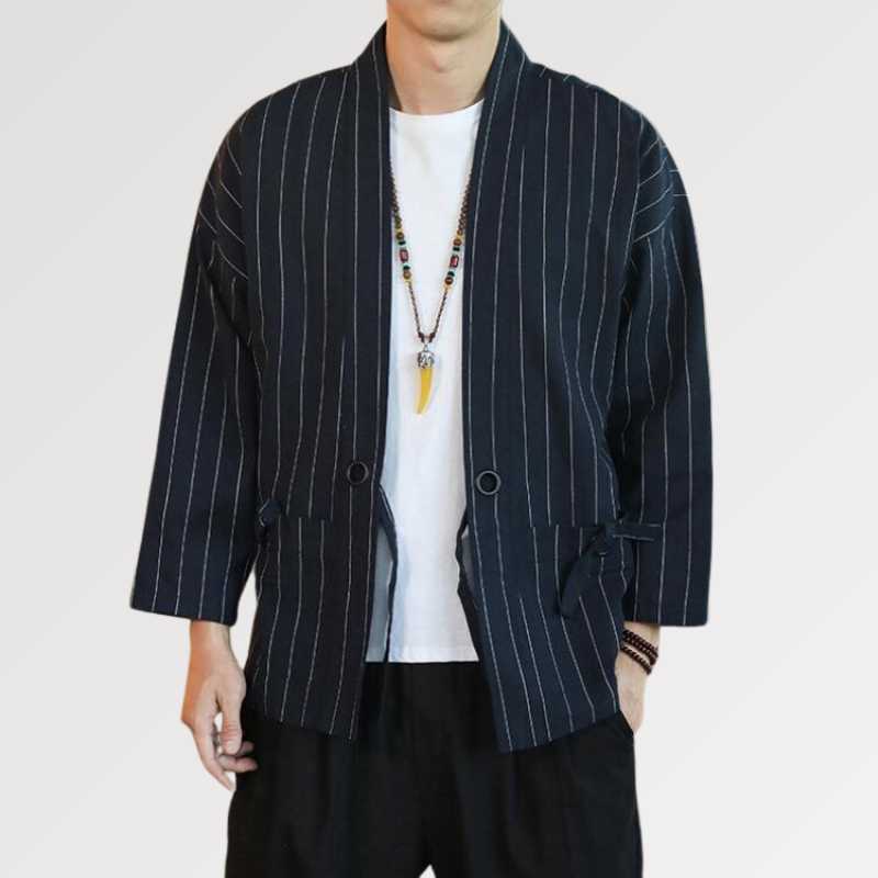 Veste Kimono Rayée