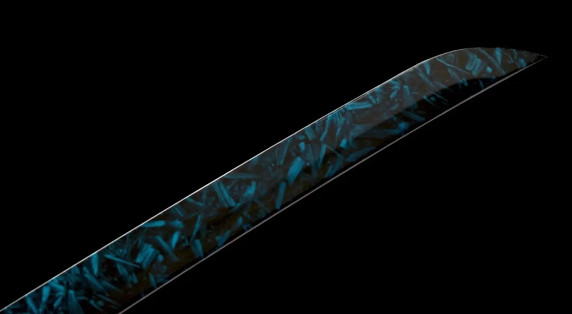 Katana Lame Bleu Kaido - 蒼結晶