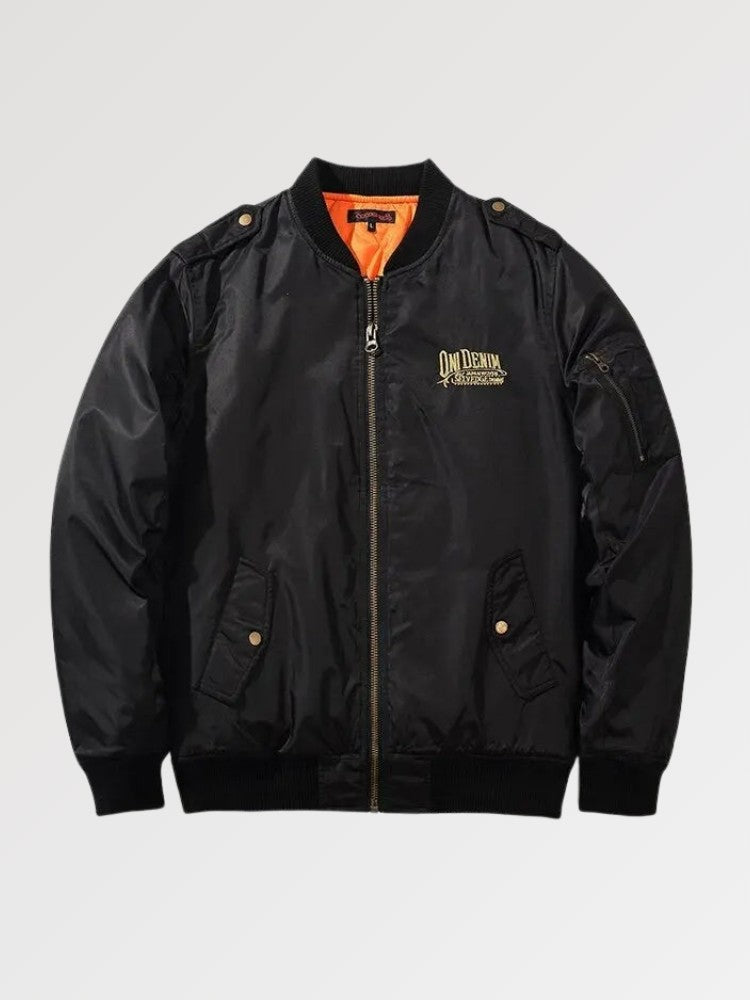 Bomber Jacket Brodé 'Ryu Floralis'