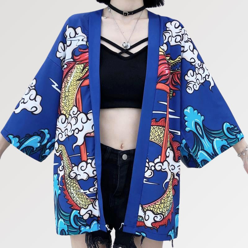 Cardigan Style Kimono 'Saori'