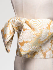 ceinture obi dorée