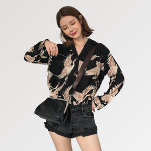 Chemise Femme Motif Japonais 'Sakoya'